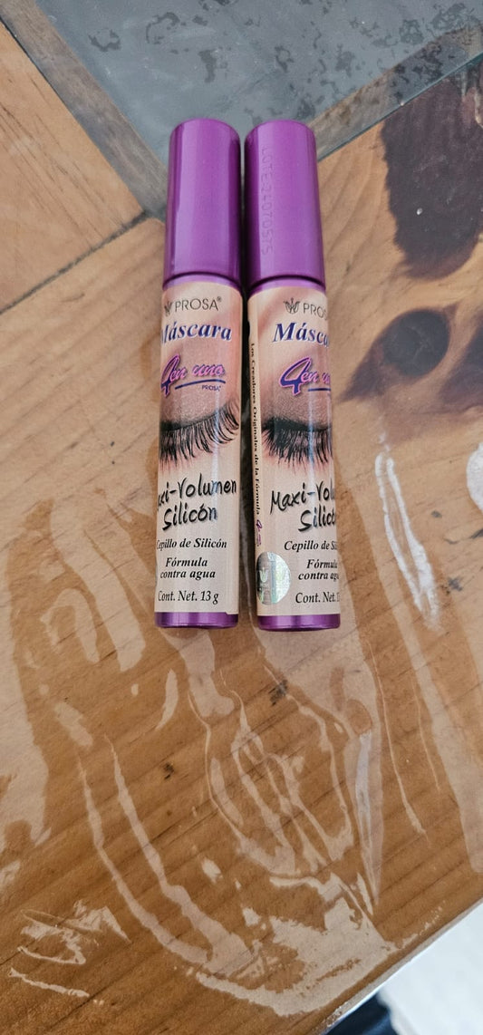 RIMEL PROSA MAXI VOLUMEN CEPILLO DE SILICON